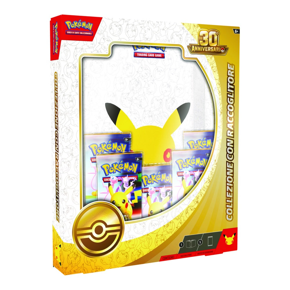 Pokemon 30° Anniversario - Collezione con raccoglitore