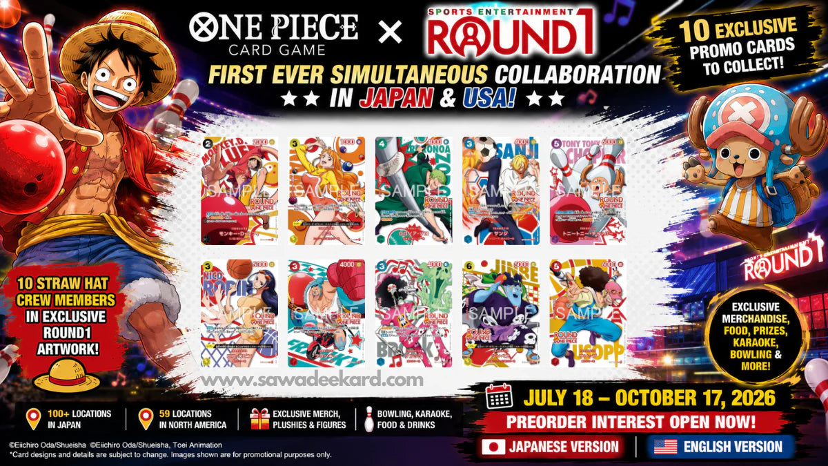 One Piece - Promo Pack Booster  - Round1 JAP