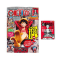 One Piece - Magazine Vol. 20 –  Monkey D. Luffy Red - Promo Card - JAP
