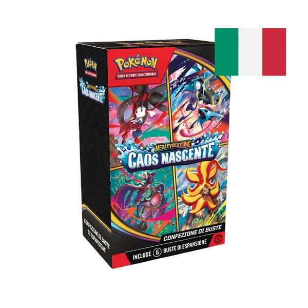 Megaevoluzione: Caos Nascente - Bundle 6 Bustine - Pokémon TCG (ITA)