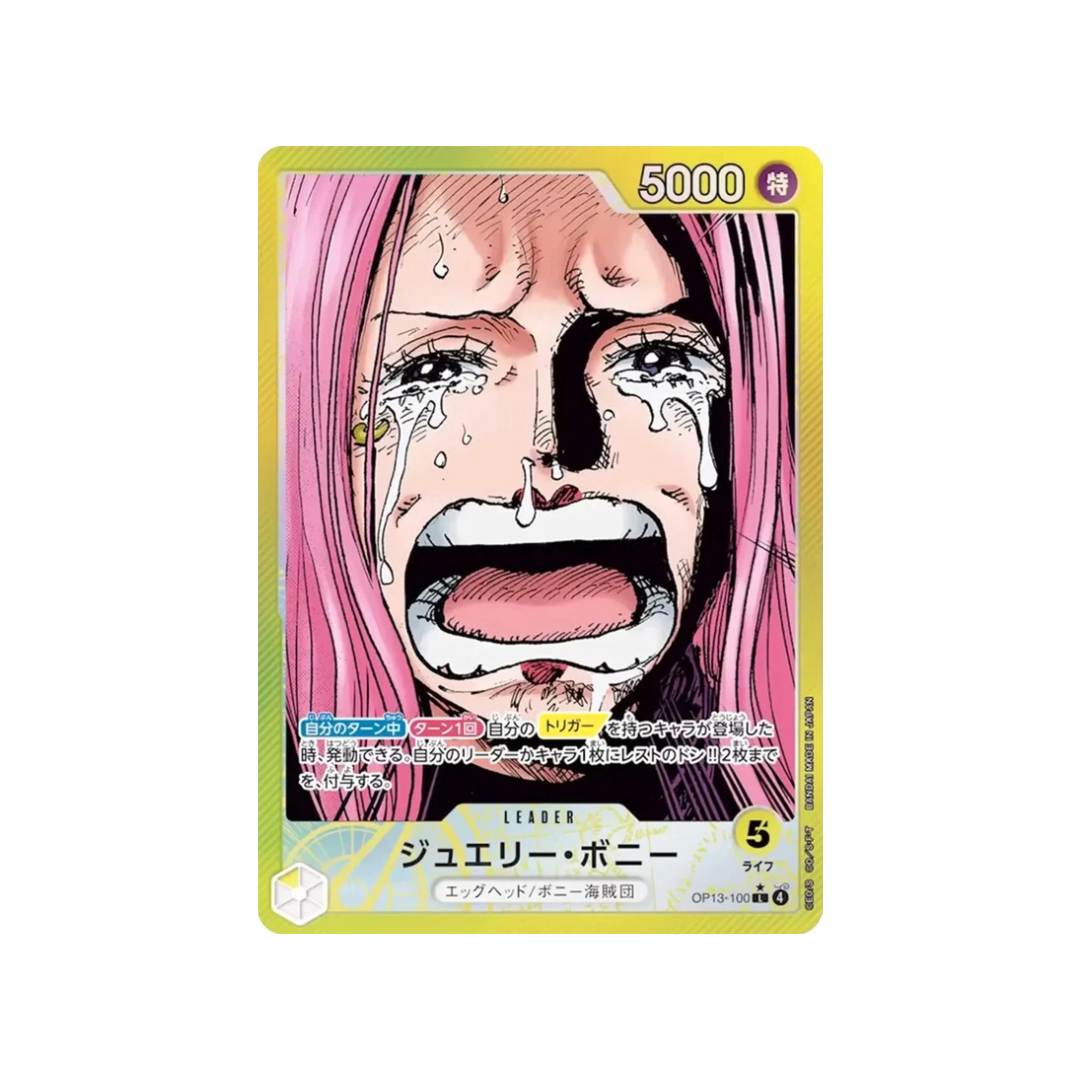 One Piece Card Jewelry Bonney OP13-100 L Parallel (JAP)