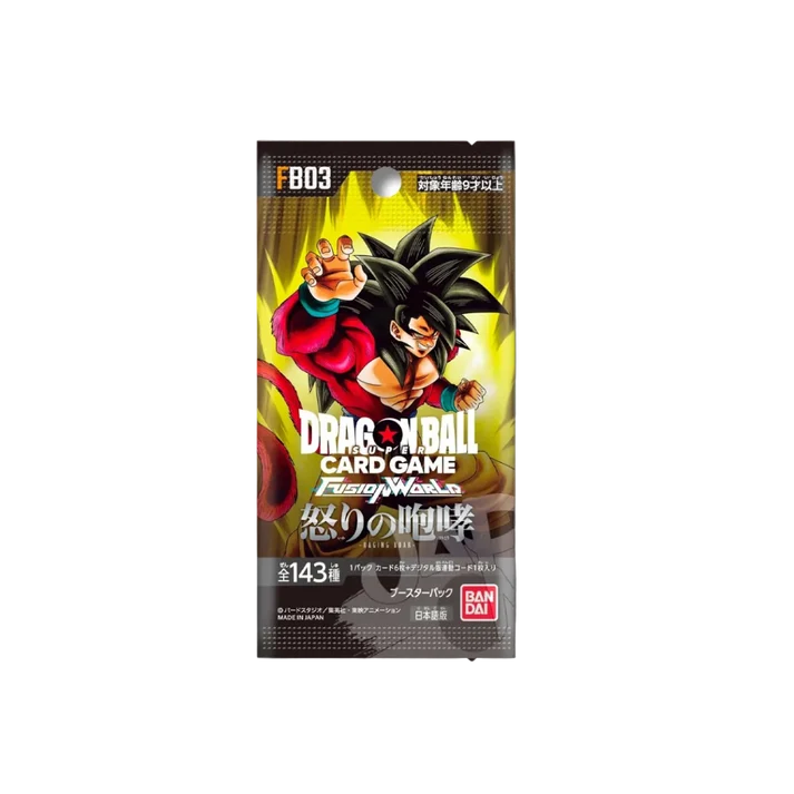 Dragon Ball - FB03 - Fusion World - Raging Roar - JAP