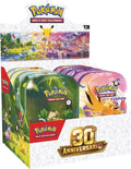 Pokémon 30° Anniversario – Display Completo 10 Mini Tin (IT)