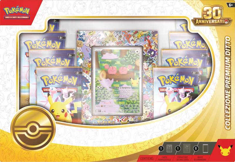 Pokémon 30° Anniversario – Collezione Premium Ditto (IT)