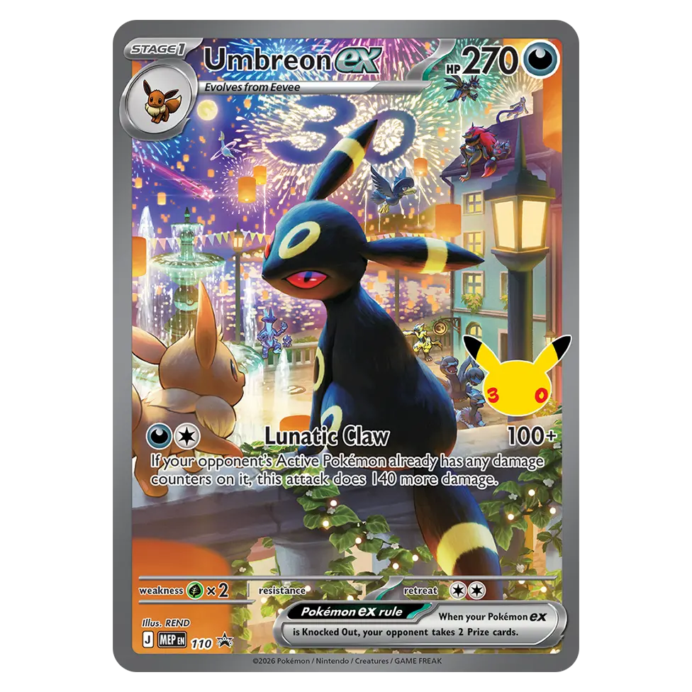 Pokemon 30° Anniversario - Utra Premium Collection - Umbreon Espeon EPC ITA