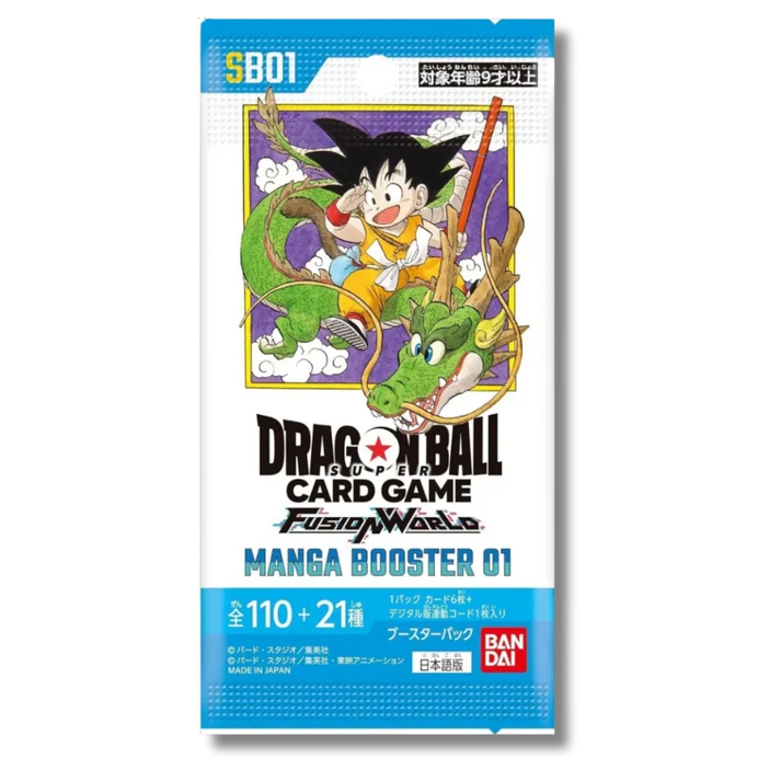 Dragon Ball - SB01 - Fusion World - Manga Booster - JAP