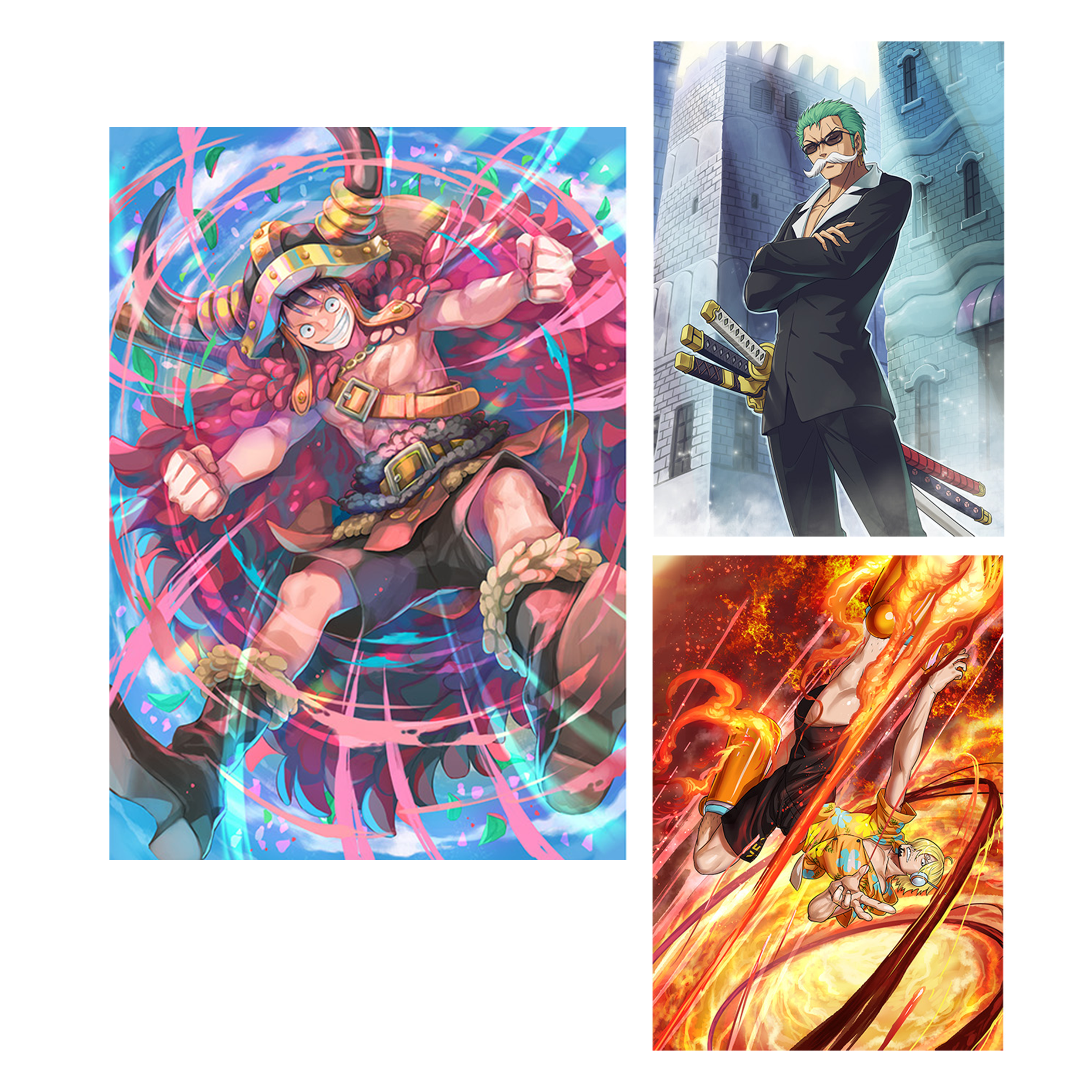 One Piece - Trio Promo VJump - Luffy Zoro Sanji - JAP