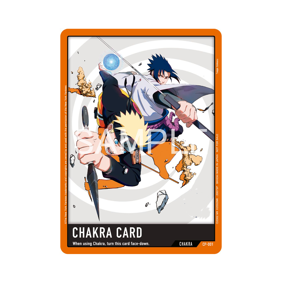 Naruto - Bandai - CP-001 Chakra Card - Lucca Comics & Games 2026 Ver. (ENG)