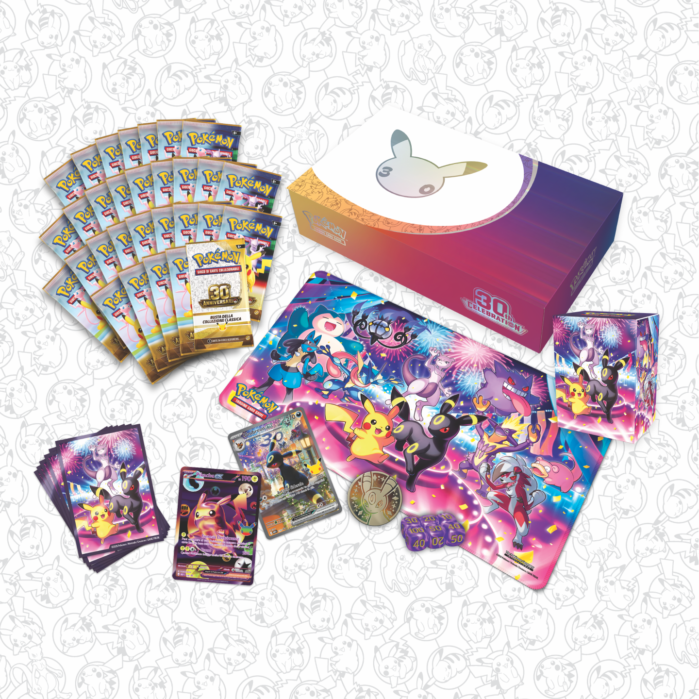 Pokemon 30° Anniversario - Utra Premium Collection - Umbreon Espeon EPC ITA